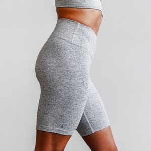 Nobull Project High-Rise Short 8" Plush Heather